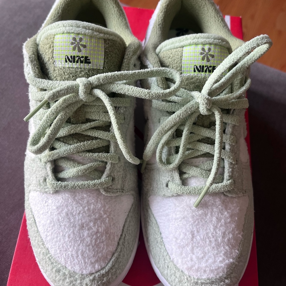 Nike Dunk Fleece Honeydew W Sz 8 - Picture 4 of 8